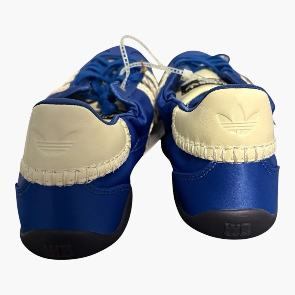 Adidas x Wales Bonner Karintha Satin Shoes Sneakers Royal Blue Men's 11.5 JR1774